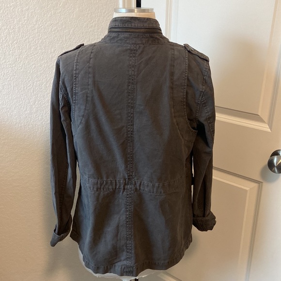 Trouvé Distressed Army Jacket - Picture 3 of 6